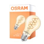 Osram Vintage 1906 LED Classic Slim E27 Pera Filamento Oro 8W 806lm - 922 Bianco Molto Caldo | Miglior Resa Cromatica - Dimmerabile - Sostitutiva 60W