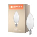 Ledvance Classic LED E14 Candela Ghiaccio 4.9W 470lm - 827 Bianco Molto Caldo | Sostitua 40W