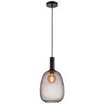 Nordlux Alton Luce Pendente Vetro Nero | Adatto per E27