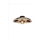 Good&Mojo Luce da soffitto Andros Nero/Natural | Adatto per 1x E27 