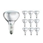 Multipack 10x Philips BR125 IR 250W E27 230-250V Chiara