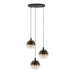 Eglo Luce Pendente Ariscani 1 Acciaio Nero | Adatto per 3x E27
