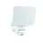 Steinel Proiettore LED XLED Home Bianca 20W 1608lm - 830 Luce Calda | IP44 - Sensore di movimento e luce - Simmetrico