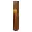 SLV Slot 80 Lampada da terra Acciaio Arrugginito 9W 30lm - 830 Luce Calda -  | Esterni - IP55