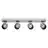 Ledvance LED Decor Faretti Jupiter Argento 22W 730lm - 830 Luce Calda - 