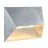 Nordlux Pontio 27 Luce Da Parete Acciaio Zincato e Vetro Grigio | IP54 - Adatto per 2x GU10