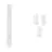 Confezione Multipack 10x Osram LED Dulux-S (EM Mains) 6W 700lm - 840 Bianco Freddo | 2-Pin - Sostitutiva 11W