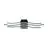 Eglo Parete e Luce da soffitto Roncade 1 Acciaio Aluminium Nero 21W 2800lm - 830 Luce Calda -  | IP20