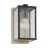 Eglo Luce Da Parete Budrone Acciaio Nero | IP44 - Adatto per 1x E27