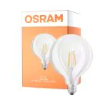 Osram SuperStar LED E27 Globe 125mm Filamento Chiara 7W 806lm - 822-827 Dim to Warm | Dimmerabile - Sostitutiva 60W