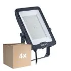 Confezione Multipack 4x Philips Proiettore LED Ledinaire BVP169 100W 12000lm 110D - 830-840-865 CCT | IP65 - Simmetrico