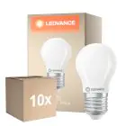 Multipack 10x Ledvance Classic LED E27 Pera Ghiaccio 3.4W 470lm - 827 Bianco Molto Caldo | Dimmerabile - Sostitutiva 40W