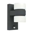 Eglo Luce Da Parete Atollari Aluminium Antracite 4W 360lm - 830 Luce Calda -  | IP44