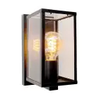 Eglo Luce Da Parete Budrone Acciaio Nero | IP44 - Adatto per 1x E27